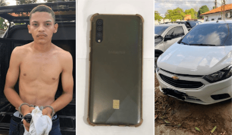 Polícia prende assaltante que sequestrou e amarrou motorista de aplicativo
