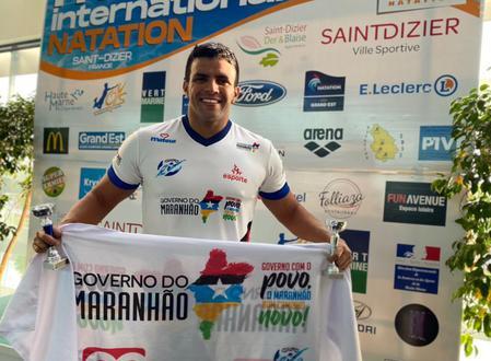 Frederico Castro coloca o Maranhão no pódio em competição na França