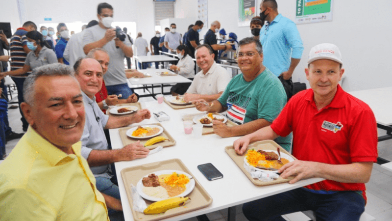 Em Vitória do Mearim, comitiva inagura 66º Restaurante Popular do Maranhão Entrega aconteceu nesta quinta-feira (20)