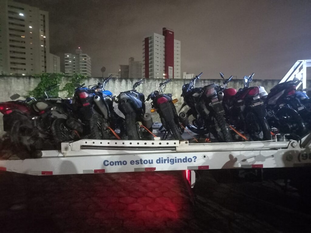 Ministério Público fiscaliza motocicletas com descargas que causam poluição sonora A operação “Rolezinho” foi realizada durante o mês de maio.