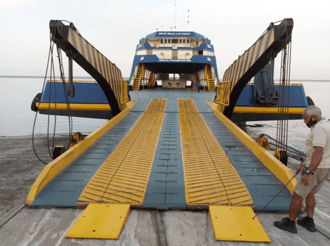 Ferry boat São Gabriel começa a operar nesta quinta-feira (25) no Maranhão A embarcação tem capacidade para transportar 1.123 passageiros, 100 carros e 72 motos