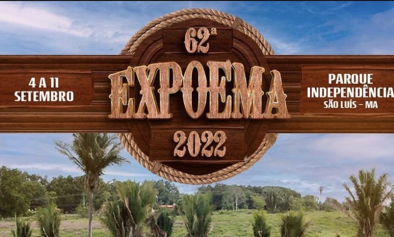 Divulgada a grade oficial de shows da Expoema 2022, confira! A Expoema será realizada de 4 a 11 de setembro no Parque Independência, em São Luís