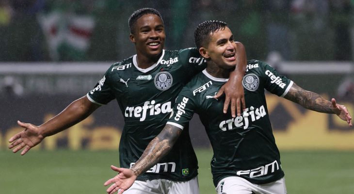 Futebol Palmeiras celebra título Brasileiro com goleada sobre o Fortaleza  Em seu primeiro jogo como titular, garoto Endrick deixa o seu  Por Agência Brasil Publicado em 3 de novembro de 2022 às 07:18