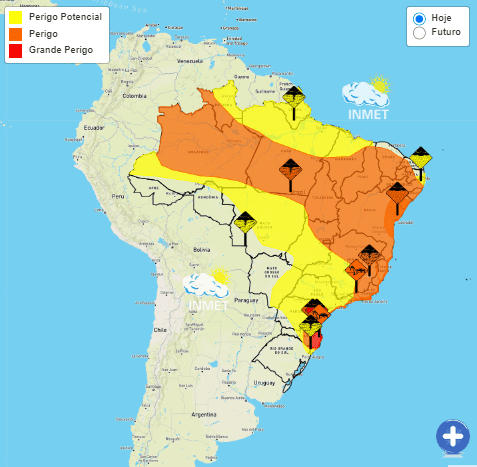 Maranhão tem alertas de tempestade e ventos de até 100 km/h Os avisos são válidos até as 10h desta quarta-feira (30).