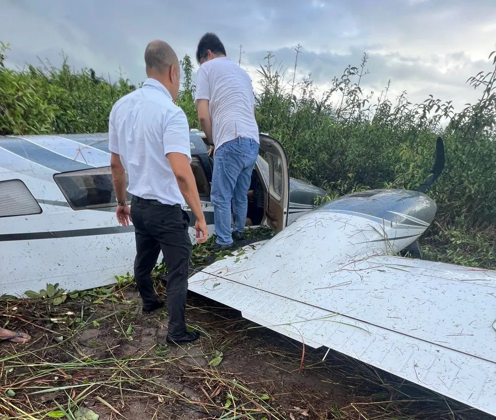 Avião em que estava o deputado Aluísio Mendes sofre acidente em Cururupu